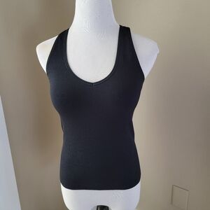 Sz. S Athleta Black Ribbed Tank Top